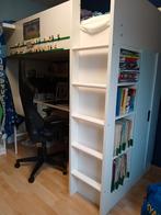 Ikea Stufa hoogslaper met bureau, kast en kledingkast, Ophalen, Zo goed als nieuw, Hoogslaper