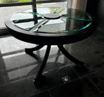 Maatwerk Decoratie houten salontafel 130cm x 80cm, Huis en Inrichting, Tafels | Salontafels, 150 tot 200 cm, Rond, Ophalen of Verzenden