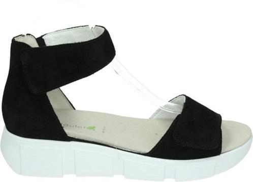 Waldlaufer sandaal echt leer maat 38, Kleding | Dames, Schoenen, Zo goed als nieuw, Sandalen of Muiltjes, Zwart, Verzenden