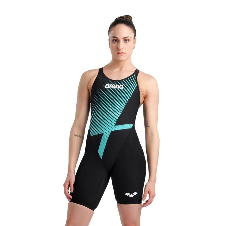 Nieuwe Arena Powerskin Carbon Glide Diamonds Kneesuit FBSLOB, Kleding | Dames, Badmode en Zwemkleding, Nieuw, Badpak, Zwart, Ophalen of Verzenden