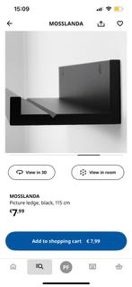 Mosslanda, black, 115cm, Huis en Inrichting, Ophalen, Zo goed als nieuw
