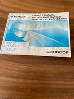 Honda CBR600F Handleiding 1999-2006, Motoren, Handleidingen en Instructieboekjes, Ophalen of Verzenden