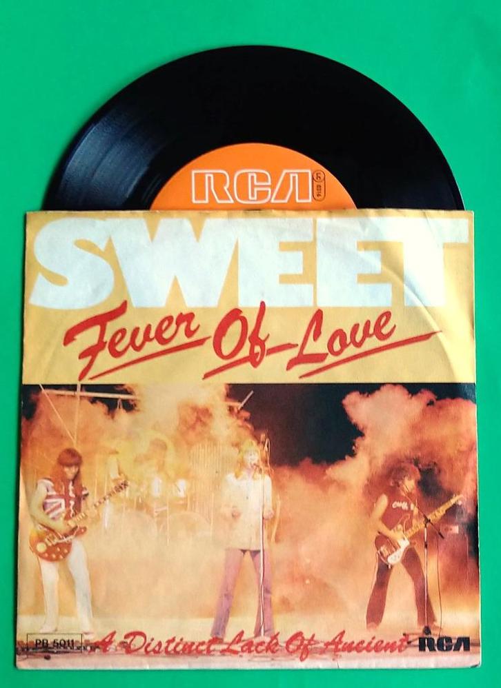 Sweet - Fever of love, Cd's en Dvd's, Vinyl Singles, Single, 7 inch, Verzenden