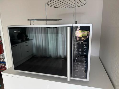 Sharp Combi-Oven R961 - Zo Goed Als Nieuw!, Witgoed en Apparatuur, Magnetrons, Zo goed als nieuw, Vrijstaand, Combimagnetron, Minder dan 45 cm