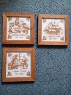 Vintage Agio Kunst Tabak Sigaren Houten Lijst, Ophalen of Verzenden