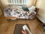 Elektrisch verstelbaar bed, Ophalen, Eenpersoons, 200 cm, Hout