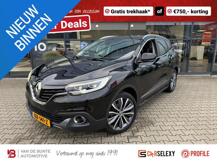 Renault Kadjar 1.2 TCe Bose *Trekhaak & Cruise Control*, Auto's, Renault, Bedrijf, Te koop, Kadjar, ABS, Achteruitrijcamera, Airbags