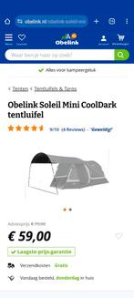 Gezocht obelink soleil mini cooldark tentluifel, Caravans en Kamperen, Tenten, Zo goed als nieuw