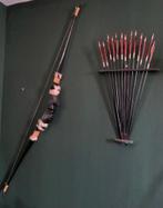 Prachtige handgemaakte boog met pijlen, Ophalen, Gebruikt, Longbow