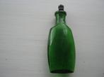 Antiek groen glazen Parfumflesje., Verzenden