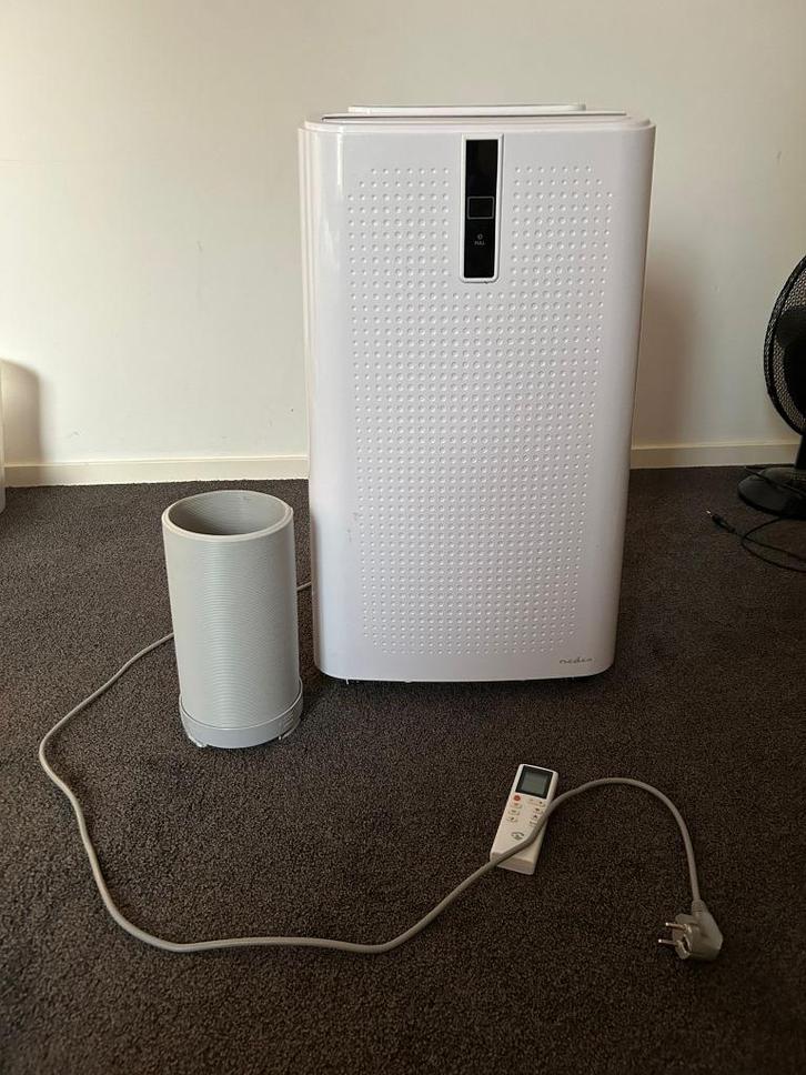 Airco Mobiel Nedio 9000 BTU, Witgoed en Apparatuur, Airco's, Gebruikt, Mobiele airco, Minder dan 60 m³, 3 snelheden of meer, Koelen en Ontvochtigen
