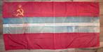 Kirgizische SSR Vlag - Vintage Sovjet Memorabilia, Ophalen of Verzenden