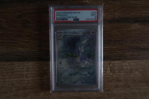Mienshao IR paradox rift #200 PSA9, Hobby en Vrije tijd, Verzamelkaartspellen | Pokémon, Nieuw, Losse kaart, Ophalen of Verzenden