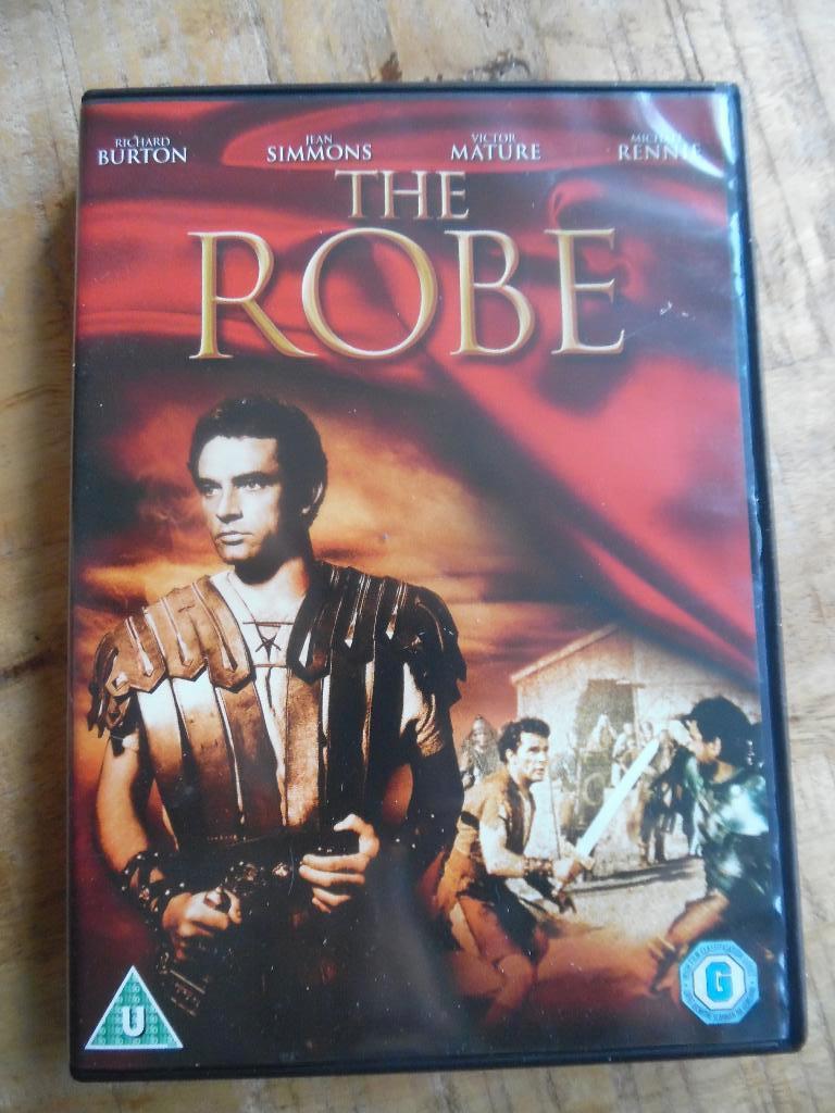 AVONTUUR SPEKTAKEL GELOOF - THE ROBE - RICHARD BURTON, Alle leeftijden, Ophalen of Verzenden, Gebruikt, Overige gebieden