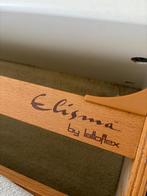 Bed inclusief matrassen 180x200  - Elisma Lattoflex, Ophalen, Wit, Tweepersoons, Zo goed als nieuw