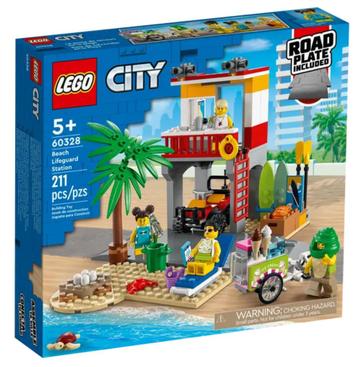 Lego City Strandwachter uikijkpost (60328) NIEUW