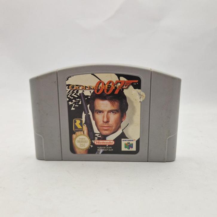 Goldeneye 007 N64 || Nu maar €24.99, Spelcomputers en Games, Games | Nintendo 64, Zo goed als nieuw, Shooter, 1 speler, Vanaf 16 jaar