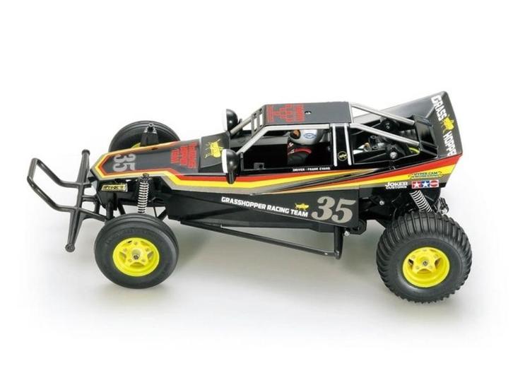 Tamiya 47522 1:10 RC The Grasshopper I Black Edition 1/10, Hobby en Vrije tijd, Modelbouw | Radiografisch | Auto's, Nieuw, Auto offroad