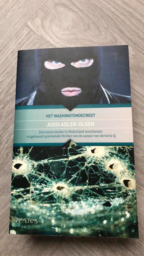 Jussi Adler-Olsen - Het Washington decreet, Boeken, Thrillers, Zo goed als nieuw, Ophalen of Verzenden