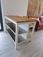 Bar met stoelen, Huis en Inrichting, Barren, Ophalen, Gebruikt, Inclusief barstoelen
