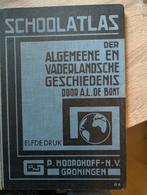 schoolatlas 1933, Antiek en Kunst, Antiek | Boeken en Bijbels, Ophalen, Noordhoff
