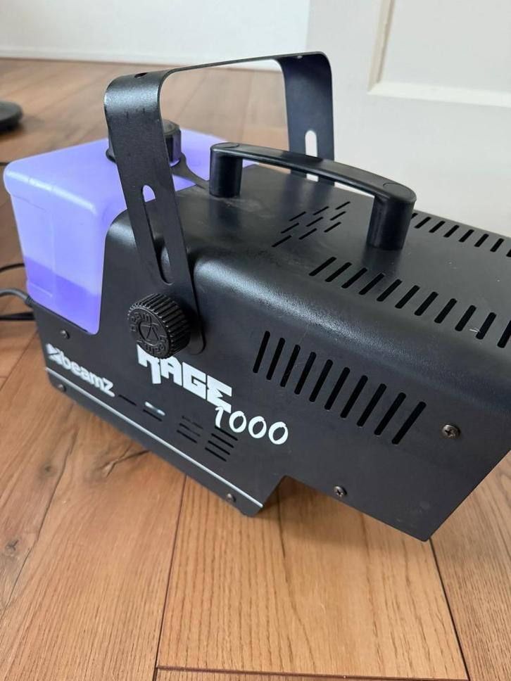 BeamZ RAGE 1000 – rookmachine, Muziek en Instrumenten, Licht en Laser, Zo goed als nieuw, Rookmachine, Ophalen