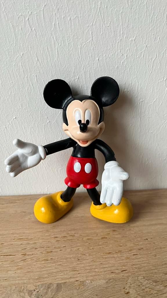 Vintage Mickey Mouse poppetje / figuurtje, Verzamelen, Disney, Gebruikt, Beeldje of Figuurtje, Mickey Mouse, Ophalen of Verzenden