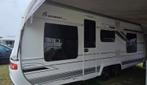 Fendt Diamant 590 2018, Caravans en Kamperen, Caravans, Vast bed, Rondzit, Airco, Particulier