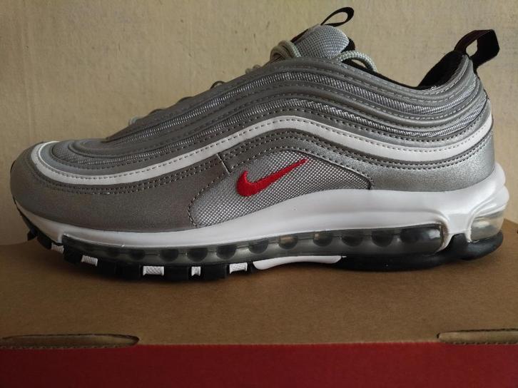 Nike Air Max 97 OG Silver Bullet - Maat EU42.5/US9 - Nieuw, Kleding | Heren, Schoenen, Nieuw, Sneakers of Gympen, Overige kleuren