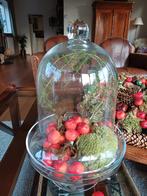 Oude Franse Brocante Stolp Cloche met gratis  Voet glas, Ophalen of Verzenden