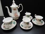 Royal Albert Berkeley Koffiekan kop en schotels, Ophalen of Verzenden, Zo goed als nieuw, Porselein, Kop en/of schotel