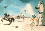 Salvador Dali (1904) Kleur Lithografie " Timeless " Ges Gen, Antiek en Kunst, Kunst | Litho's en Zeefdrukken, Ophalen of Verzenden