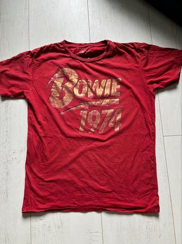 Vintage band t shirt David Bowie beschikbaar voor biedingen
