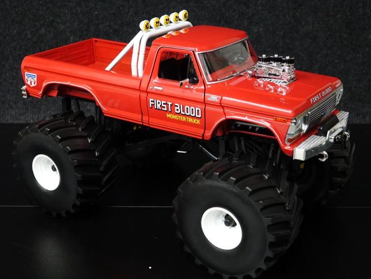 Greenlight 1:18 1978 Ford F250 Monster Truck First Blood, Hobby en Vrije tijd, Modelauto's | 1:18, Nieuw, Auto, Overige merken