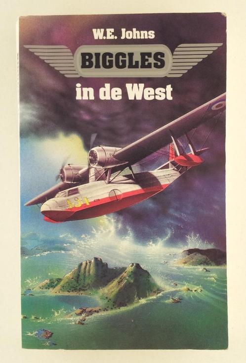 Johns, W.E. - Biggles in de West, Boeken, Kinderboeken | Jeugd | 10 tot 12 jaar, Gelezen, Fictie, Verzenden