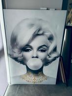 Marilyn Monroe Canvas Schilderij, Ophalen, 125 cm of meer, Zo goed als nieuw, Schilderij