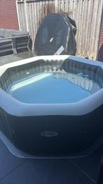 Intex jacuzzi 6 persoons, Tuin en Terras, Bubbelbaden en Hottubs, Ophalen, Gebruikt, Grondzeil, Opblaasbaar