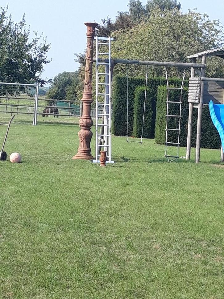 gietijzeren palen stutpaal pilaar steunpilaar zuil paal, Antiek en Kunst, Curiosa en Brocante, Ophalen