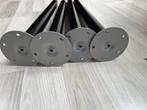 Ikea - Set van 4 zwarte tafelpoten, Huis en Inrichting, Ophalen, Tafelpoot, Minder dan 50 cm, 50 tot 100 cm