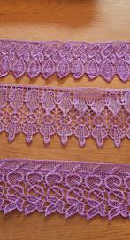 Lila Kant - 6 Meter voor €3!, Ophalen of Verzenden, Nieuw, Kant