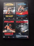 Rambo First Blood Quadrilogy 4 Dvd's, Vanaf 16 jaar, Boxset, Actie, Ophalen of Verzenden