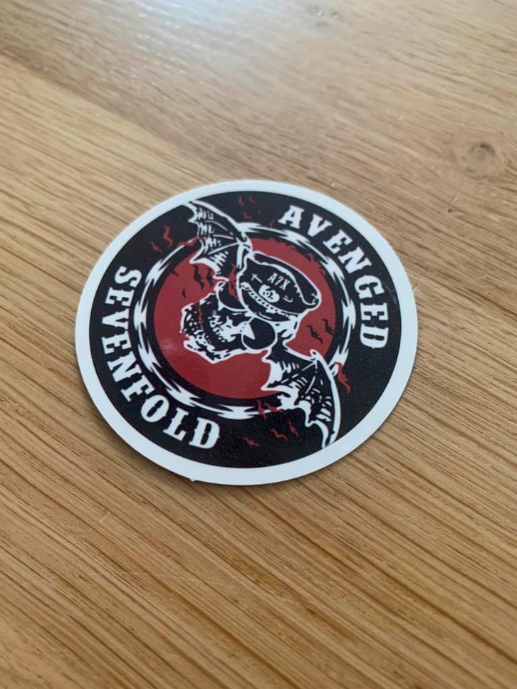 Avenged Sevenfold sticker, Verzamelen, Stickers, Nieuw, Ophalen of Verzenden