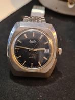 Antieke Horloges Vintage ZentRa Ancre Polshorloge, Overige merken, Staal, Polshorloge, Ophalen of Verzenden