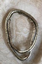 Aparte lange ketting, Ophalen of Verzenden, Zo goed als nieuw, Zilver, Overige materialen