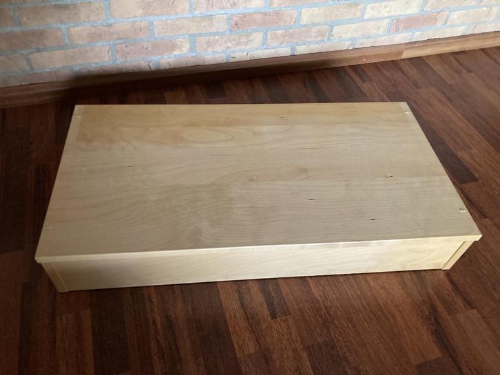 Ikea Effektiv onderstel licht bruin, Huis en Inrichting, Kasten | Overige, Gebruikt, Ophalen