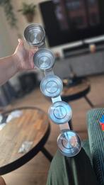magneetlijst van roestvrij staal met magnetisc hobby bakjes, Ophalen of Verzenden, Zo goed als nieuw, Gereedschap of Toebehoren