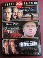 Legends of the Fall + Seven Years in Tibet + The Devil's Own, Vanaf 16 jaar, Ophalen of Verzenden, Zo goed als nieuw, Boxset