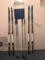 Langlauf latten Salomon, stokken en schoenen, Sport en Fitness, 180 cm of meer, Schoenen, Zo goed als nieuw, Ophalen