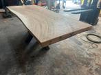 Boomstamtafel 240 x 100 x 8cm (24), 100 tot 150 cm, Ophalen of Verzenden, Drempt@ars-longa.nl, Zomerweg 29b
