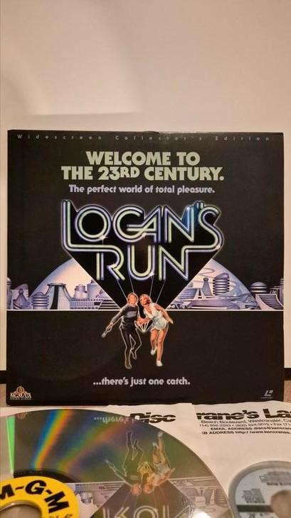 Logan's Run Ac-3 Laserdisc, Cd's en Dvd's, Vinyl | Filmmuziek en Soundtracks, Zo goed als nieuw, 12 inch, Ophalen of Verzenden